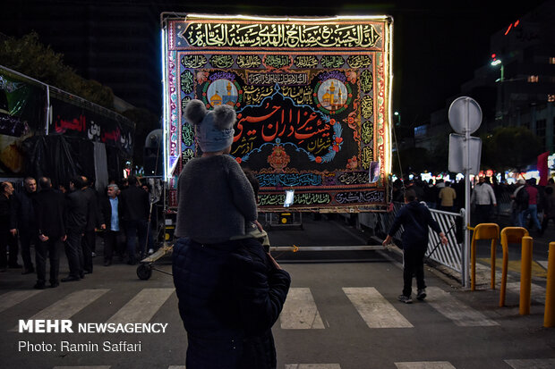 Mourning ceremony of death anniversary of Prophet Muhammad (S) in Mashhad
