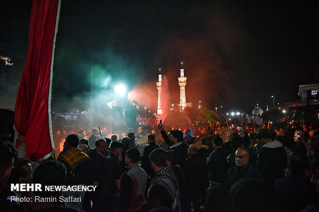 Mourning ceremony of death anniversary of Prophet Muhammad (S) in Mashhad