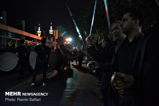Mourning ceremony of death anniversary of Prophet Muhammad (S) in Mashhad