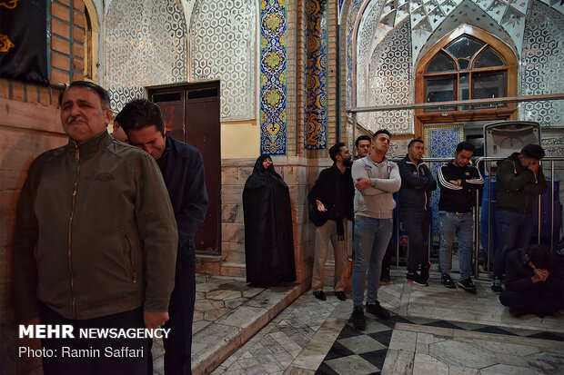 Mourning ceremony of death anniversary of Prophet Muhammad (S) in Mashhad