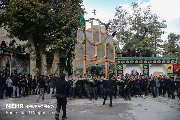 Mourning ceremony of Prophet Muhammad in Yazd