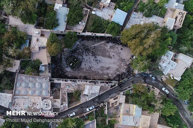 Mourning ceremony of Prophet Muhammad in Yazd