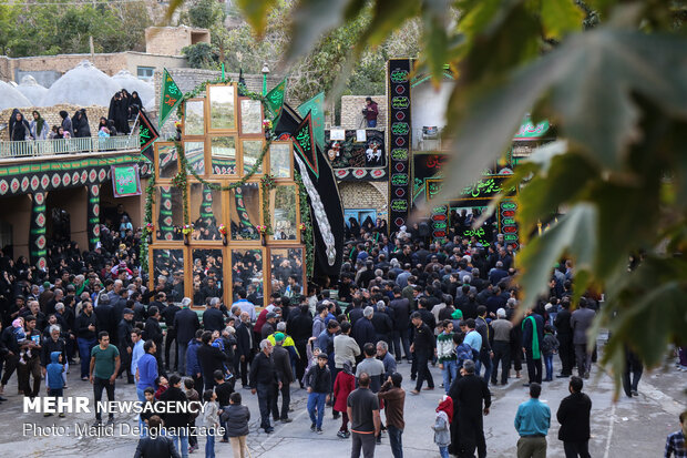 Mourning ceremony of Prophet Muhammad in Yazd