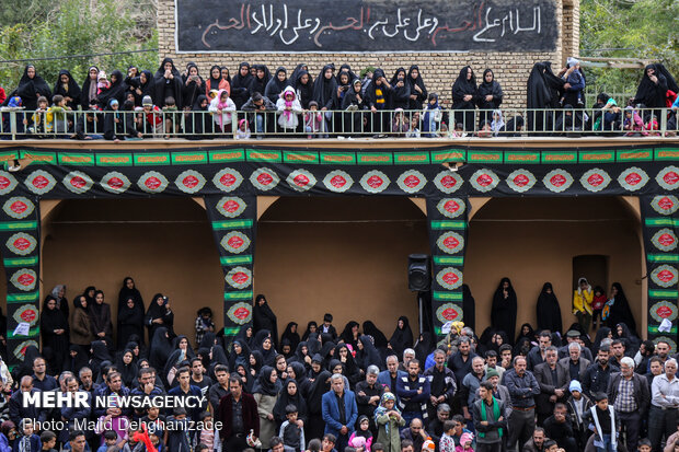 Mourning ceremony of Prophet Muhammad in Yazd