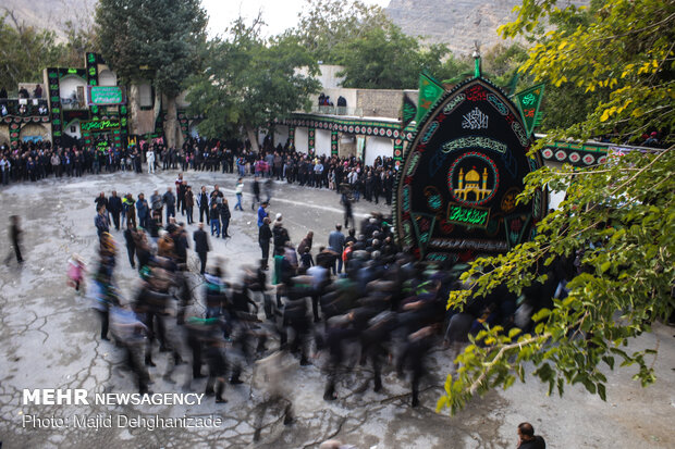 Mourning ceremony of Prophet Muhammad in Yazd