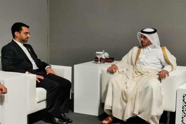جهرمي يبحث مع رئيس الوزراء القطري التعاون بين ايران وقطر في مجال مونديال 2022