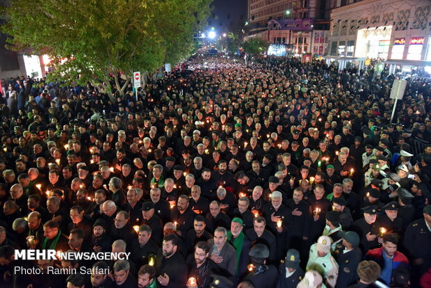 مراسم شام غریبان شهادت امام رضا(ع)