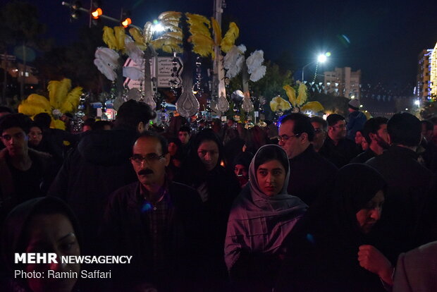 مراسم شام غریبان شهادت امام رضا(ع)