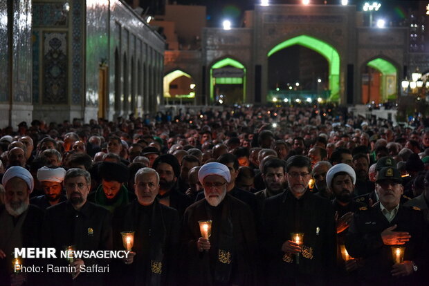 مراسم شام غریبان شهادت امام رضا(ع)