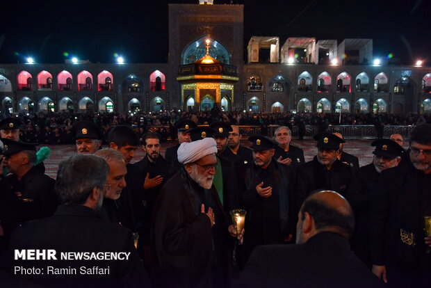 مراسم شام غریبان شهادت امام رضا(ع)