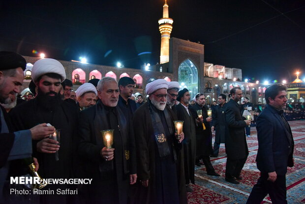 مراسم شام غریبان شهادت امام رضا(ع)