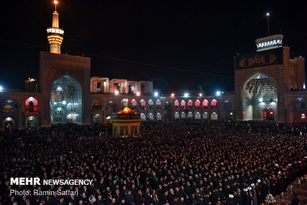 مراسم شام غریبان شهادت امام رضا(ع)