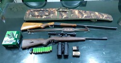 کشف ۴ قبضه سلاح غیرمجاز در ساوجبلاغ
