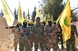 Harakat Hezbollah al-Nujaba with Fatah al-Intifada in Damascus area