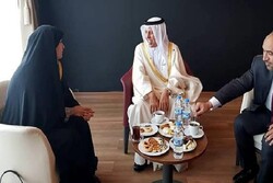 Iranian parliamentary delegation meets with Qatari speaker in Turkey