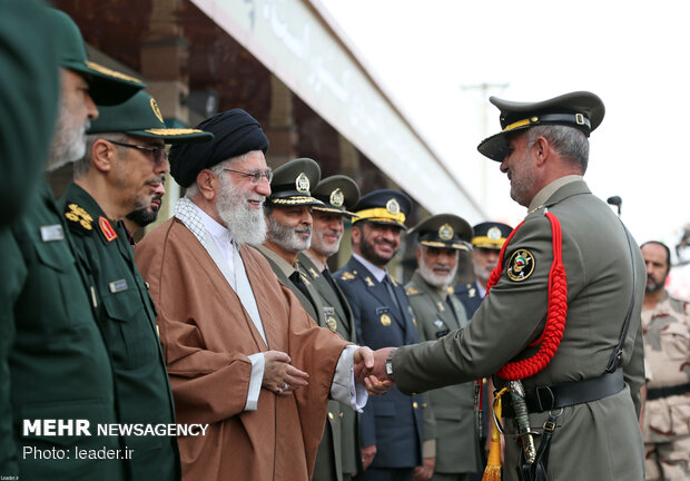 مراسم دانش‌آموختگی دانشجویان دانشگاه‌های افسری ارتش