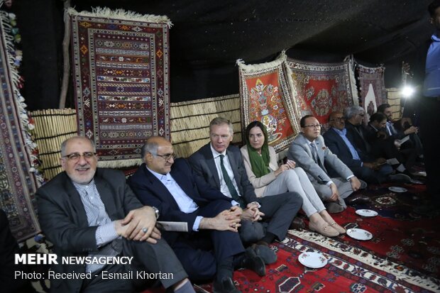 Foreign ambassadors attend pistachio, Kilim celebration in Sirjan, Kerman