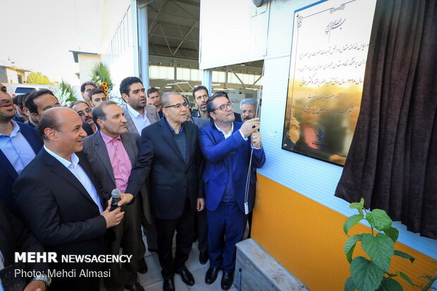 Industry min. visits Zanjan prov. to inaugurate projects 