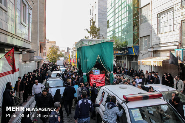 تشییع پیکر شهید «حامد سلطانی»