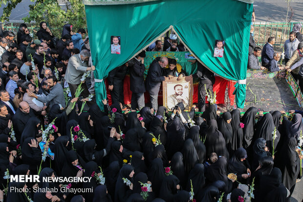 تشییع پیکر شهید «حامد سلطانی»
