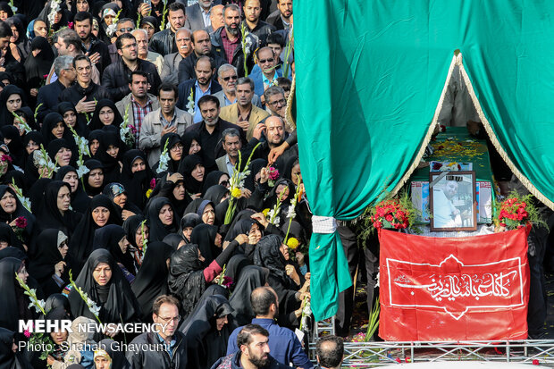 تشییع پیکر شهید «حامد سلطانی»