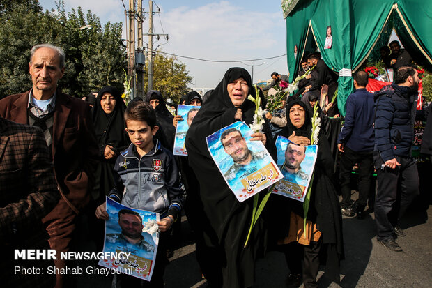 تشییع پیکر شهید «حامد سلطانی»