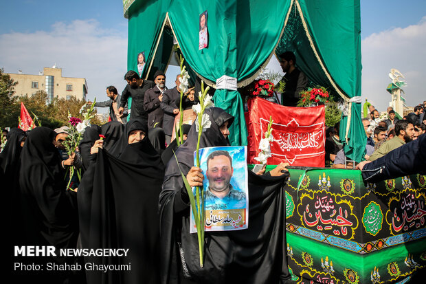 تشییع پیکر شهید «حامد سلطانی»