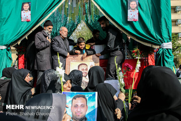 تشییع پیکر شهید «حامد سلطانی»