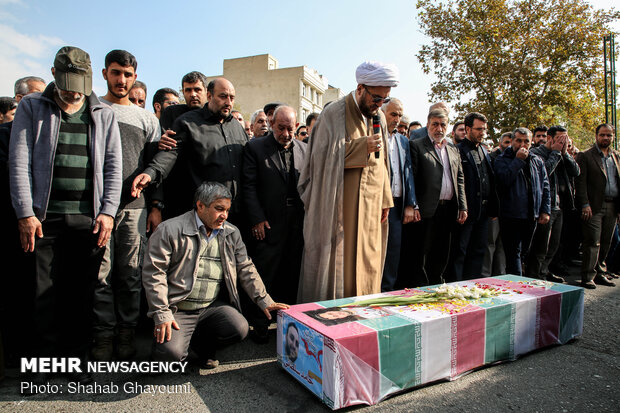 تشییع پیکر شهید «حامد سلطانی»