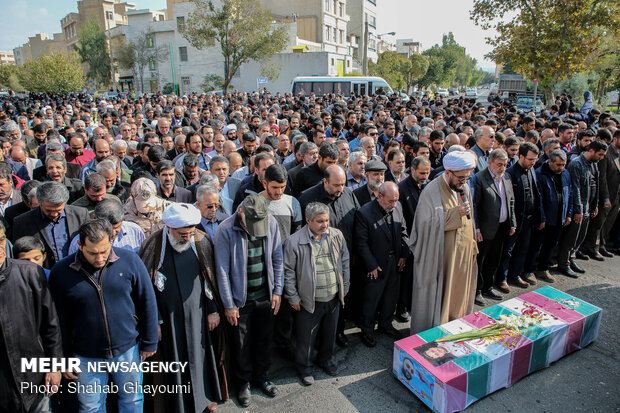 تشییع پیکر شهید «حامد سلطانی»