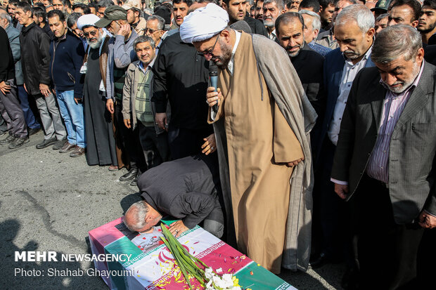 تشییع پیکر شهید «حامد سلطانی»