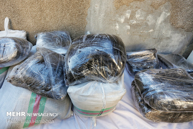 176kg illicit drugs seized in Yazd