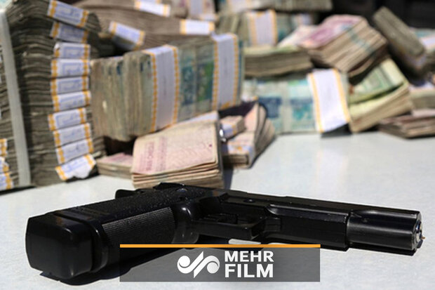 فیلمی از سرقت مسلحانه از یک بانک در زاهدان