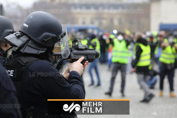 فرانس میں مظاہروں کا سلسلہ جاری