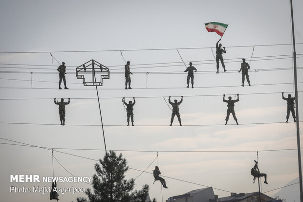 Closing ceremony of Army Special Forces training courses