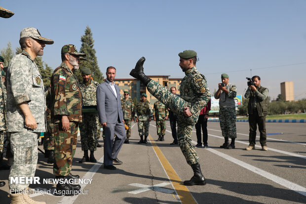 Closing ceremony of Army Special Forces training courses