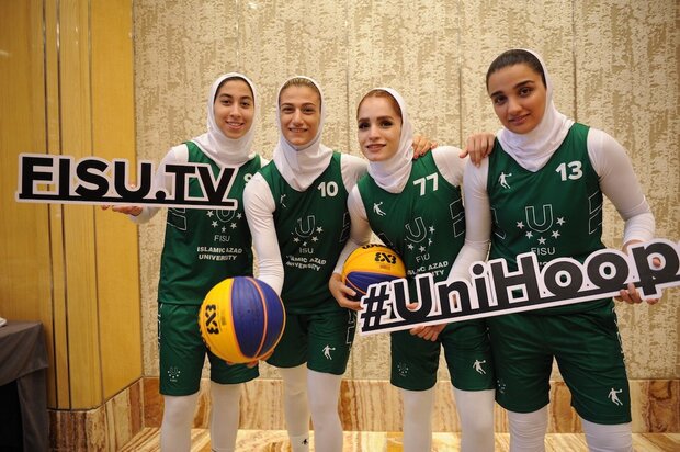 Iran wins bronze at FISU 3x3 World Cup 