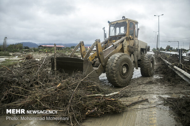 Flood hits Golestan province