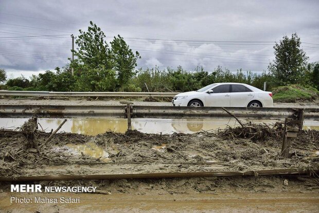 Flood hits Golestan province