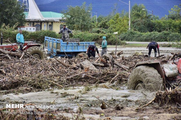 Flood hits Golestan province