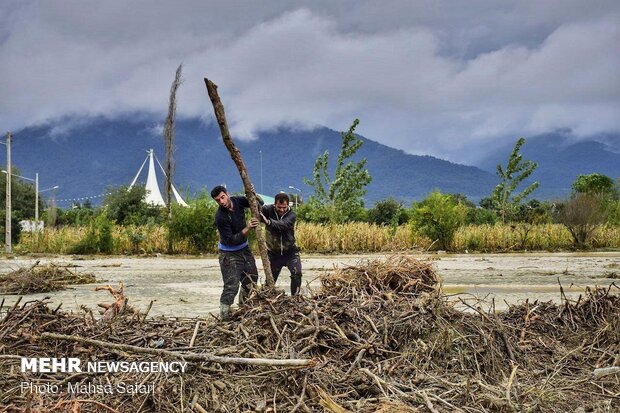 Flood hits Golestan province