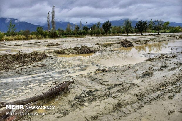 Flood hits Golestan province