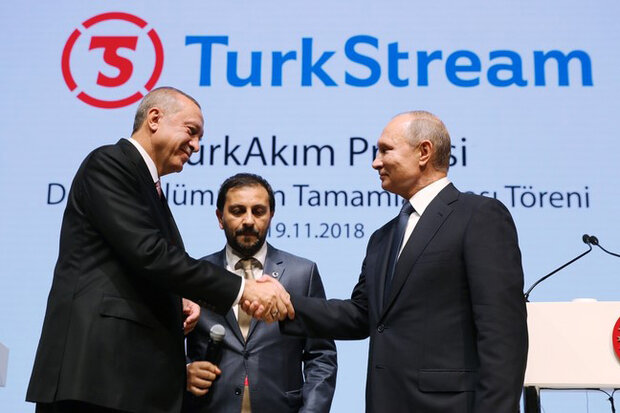 اردوغان: خط‌لوله گاز روسیه-ترکیه ۸ ژانویه افتتاح می‌شود