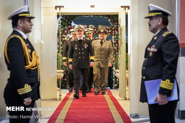 مراسم بزرگداشت روز نیروی دریایی ارتش با حضور وابستگان خارجی
