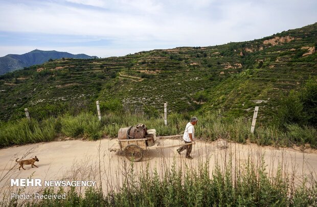 آبرسانی به یک روستای چینی با حفر چاه عمیق