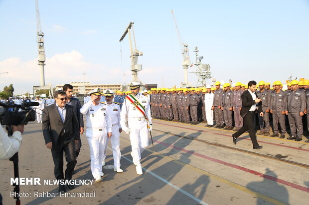 New vessels join Iranian navy