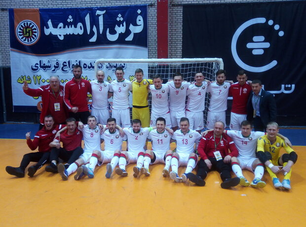 Belarus wins title of futsal tournament in Mashhad