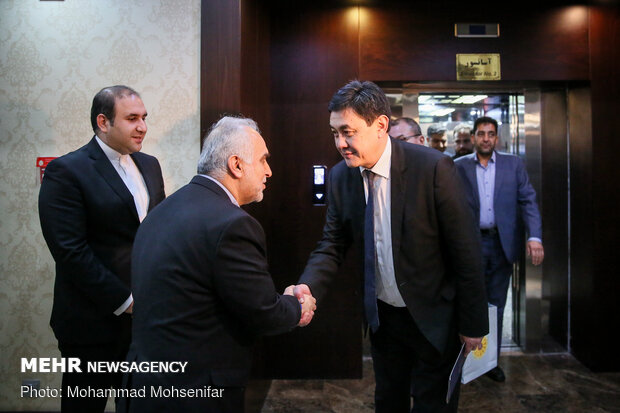 Iranian, Kyrgyz finance ministers meet in Tehran
