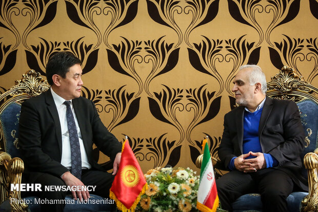 Iranian, Kyrgyz finance ministers meet in Tehran