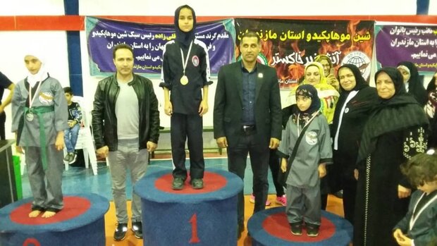«مازندران» قهرمان مسابقات شین موهاپکیدو بانوان کشور شد